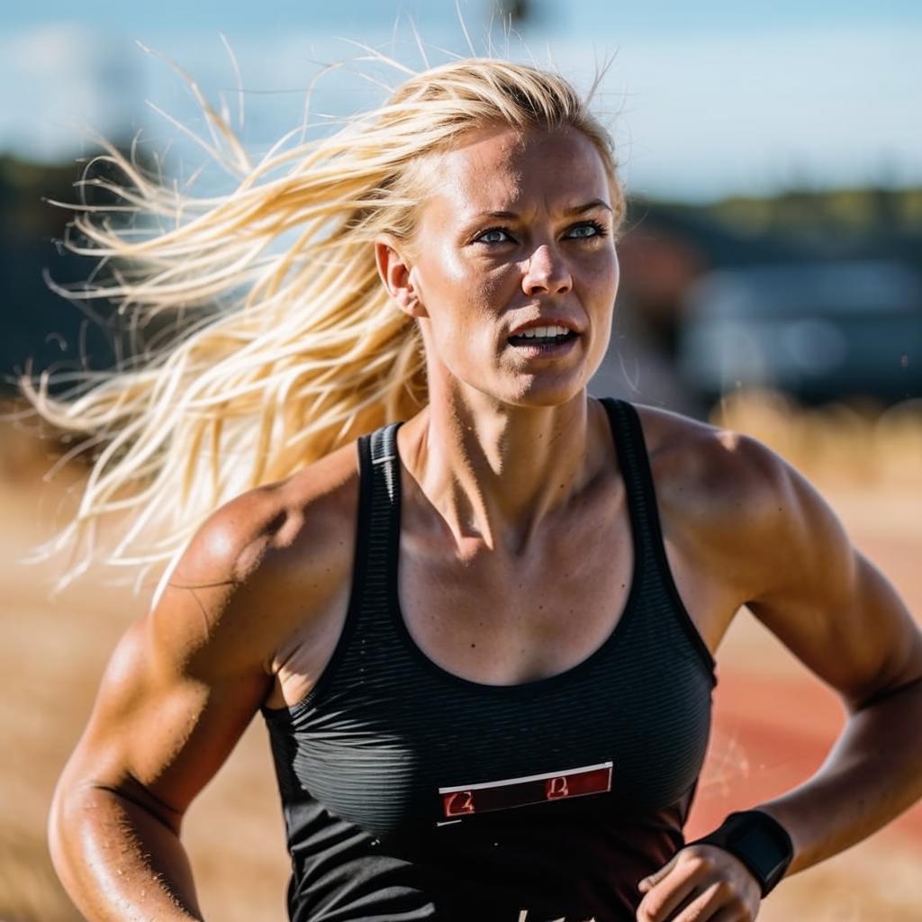 Löpare Linnea Holm